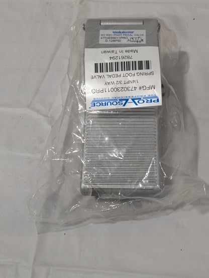 PRO SOURCE Manual Foot Pedal Valve w/ Spring 4730230011PRO