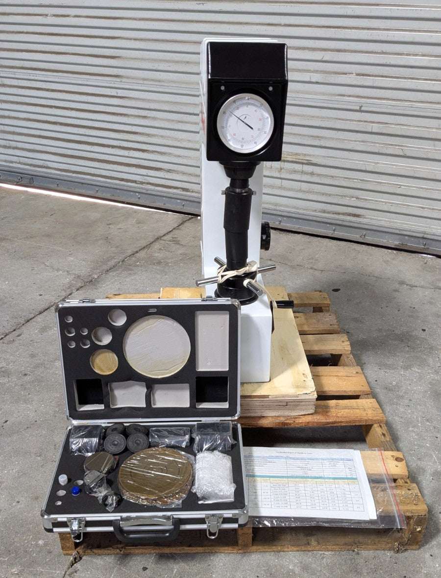 Starrett Bench Top Hardness Tester  Rockwell A - K   Shipping Damage
