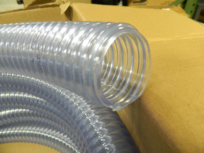 Food & Beverage Hose: PVC  2 ID, 2.4 OD, 21 foot long