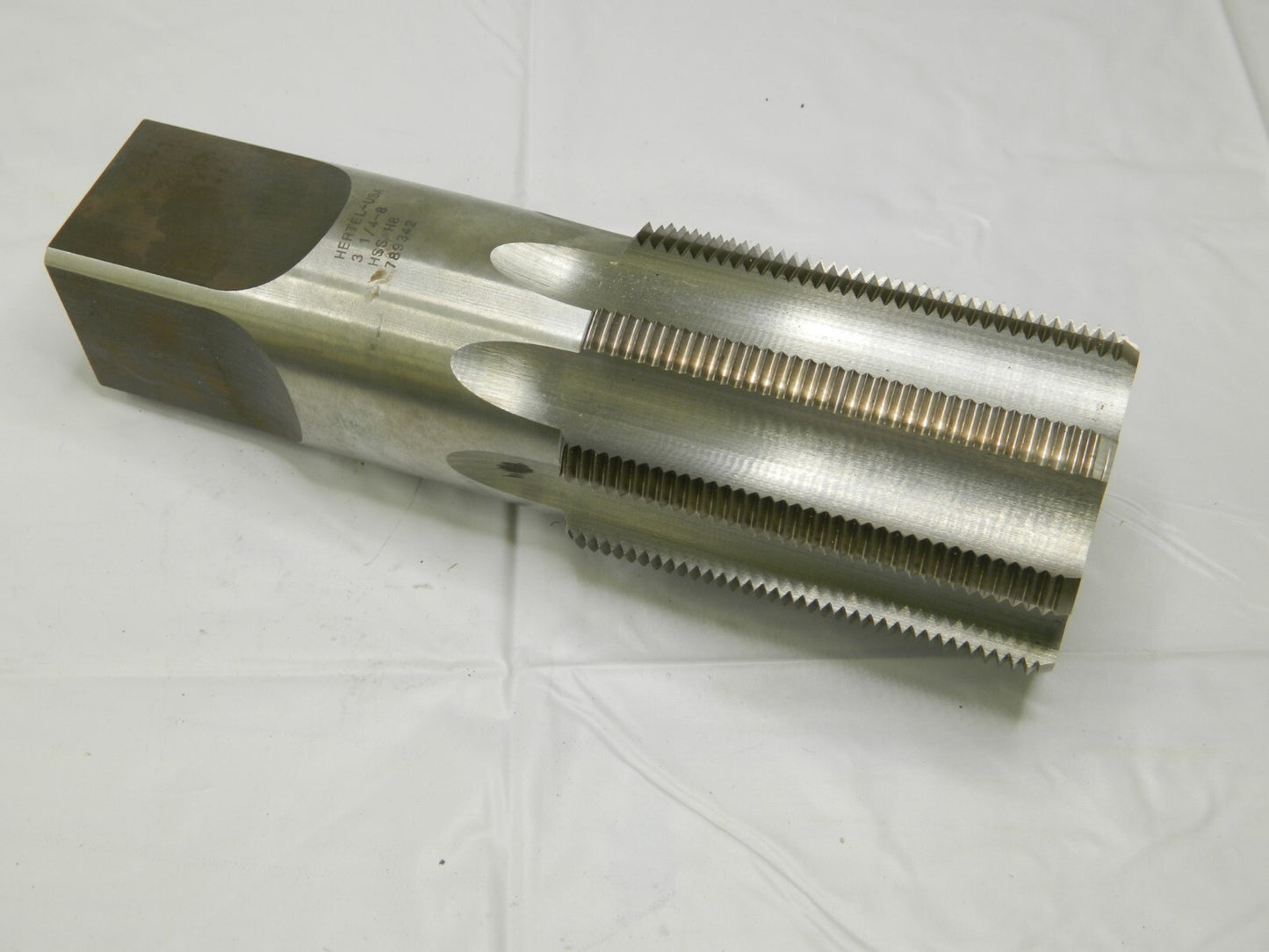 HERTEL HSS Straight Flute Tap: 3-1/4-8 UNS 8 FL 10 OAL 59898973