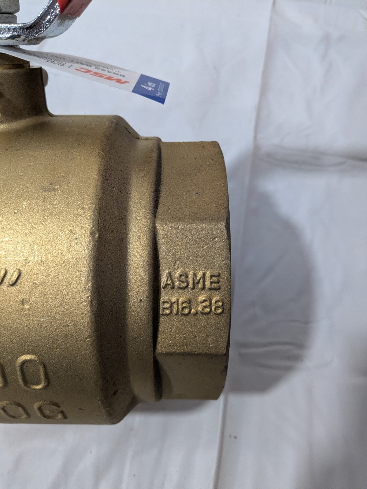 Full Port Manual Ball Valve: 4" Pipe, Full Port FNPT x FNPT TXN400