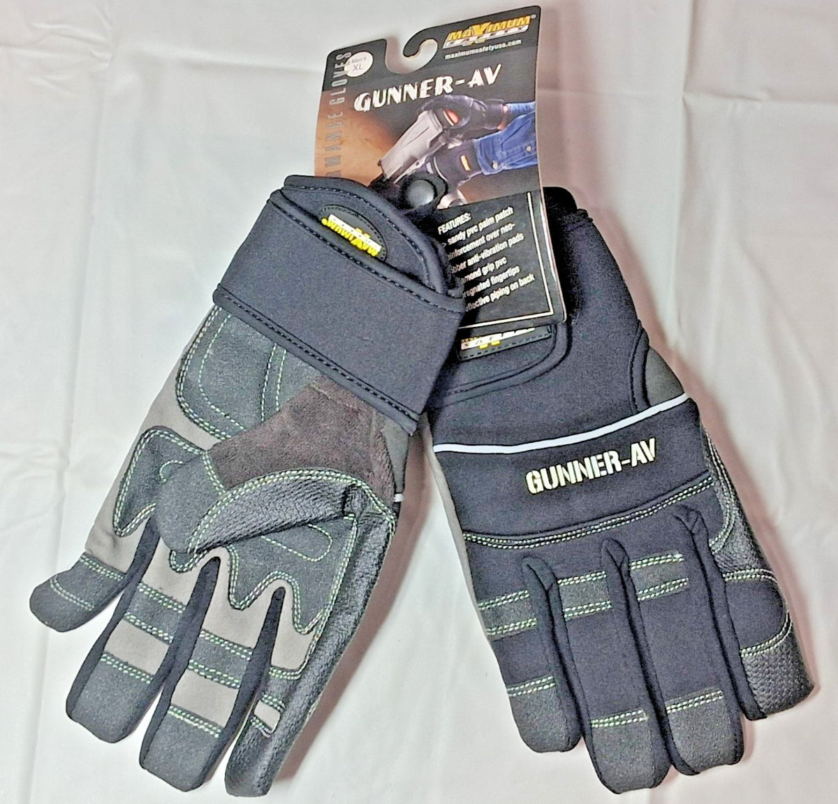 MAXIMUM SAFETY PIP Synthetic Leather GP Gloves SizeXL QTY2 Pair 120-4400/XL
