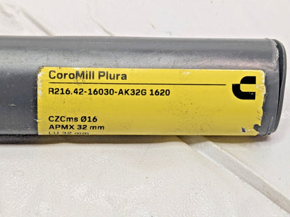Sandvik Coromant Carbide Ball End Mill 2FL R216.42-16030-AK32G 1620 5743533