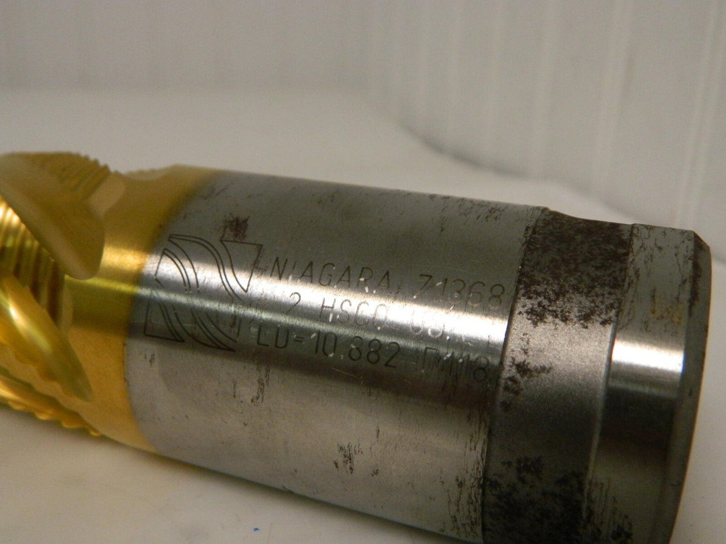 Niagara Cutter End Mill 2" Dia 6" Cut Cobalt 8 FL 9-3/4" OAL N713