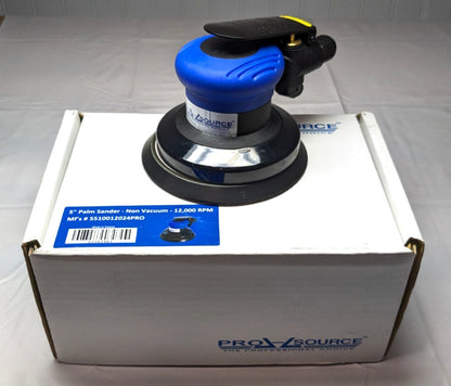 PRO-SOURCE  Orbital Air Sander  Round 5" Pad 12000 OPM  5510012024PRO