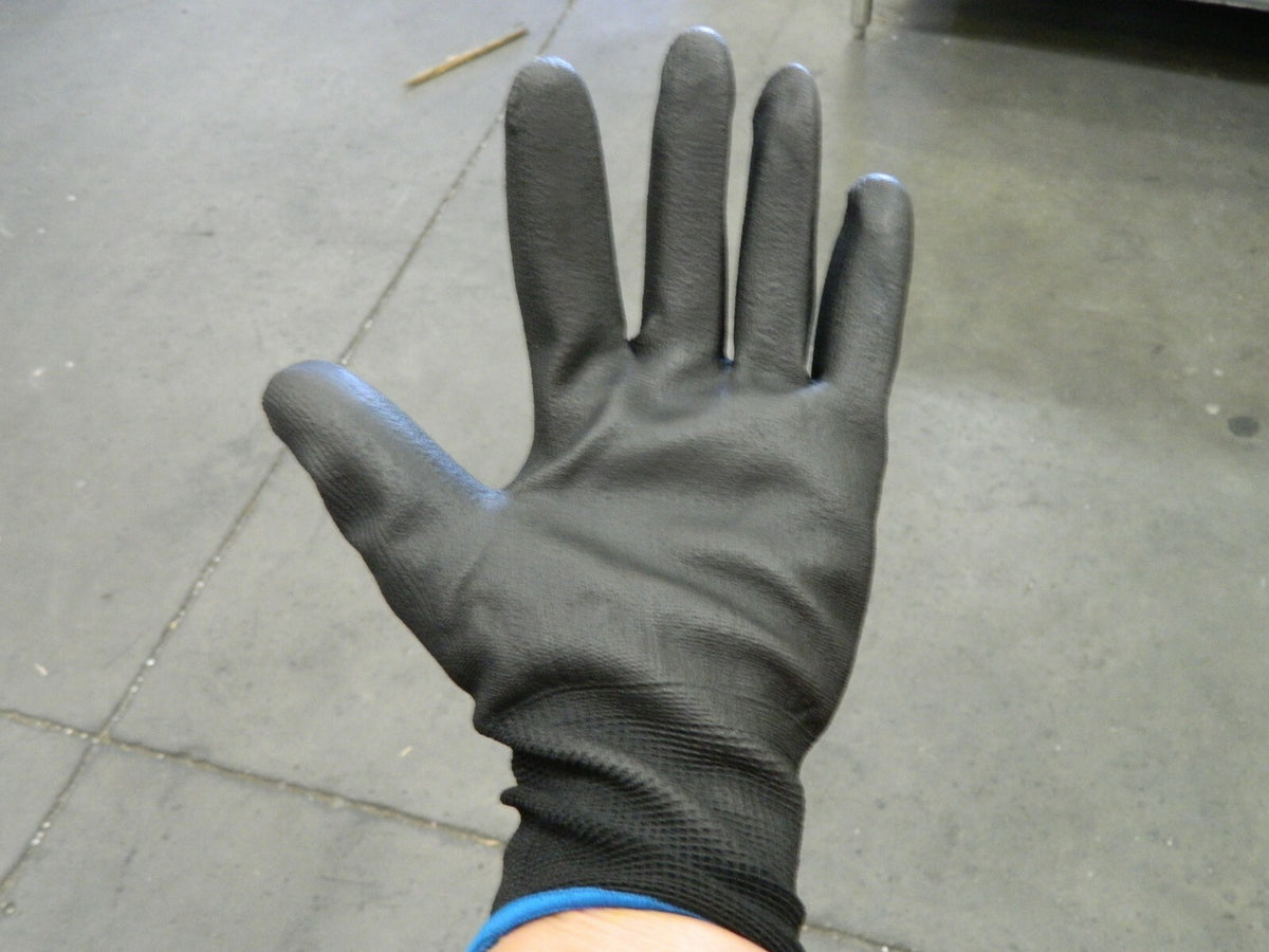 HorsePower Coated Gloves M Black QTY 144 Pairs 156654M