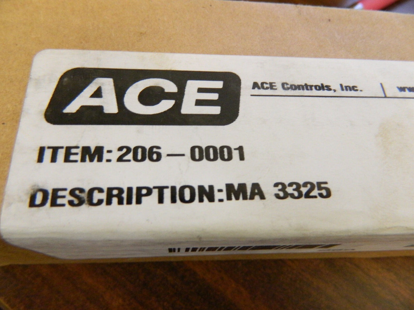 ACE CONTROLS Shock Absorber Machine Parts 206-0001