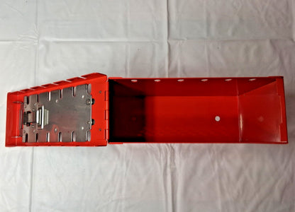 MASTER LOCK Portable Group Lockout Box 3-3/4"D x 9-1/4"W x 6"H  4