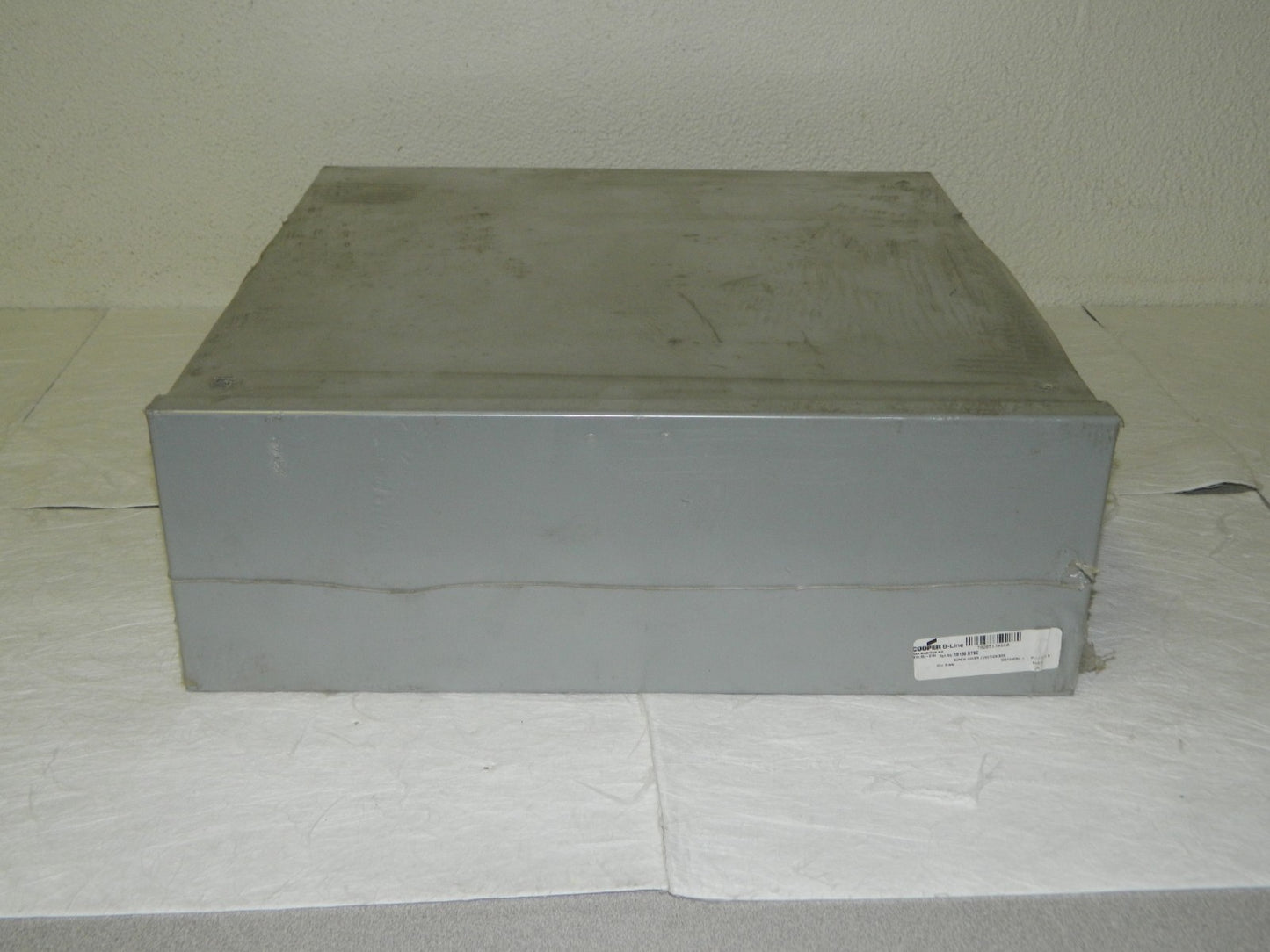 Cooper B-Line Screw Flat Cover Enclosure 18" x 6" x 18" 18186 RTSC
