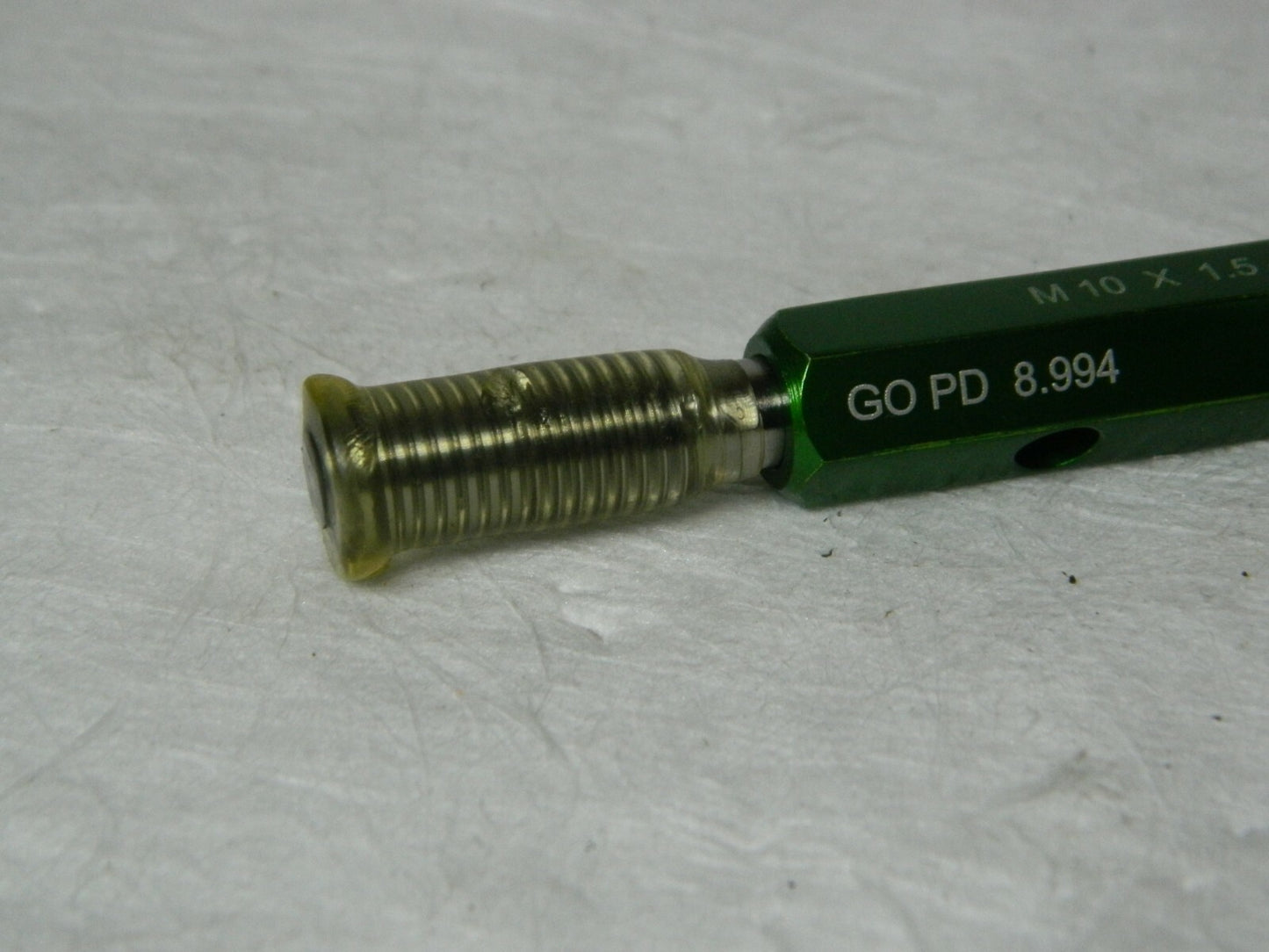 GF Gage M10x1.5 Go/No Go Truncated Taperlock Thread Gage 55336135