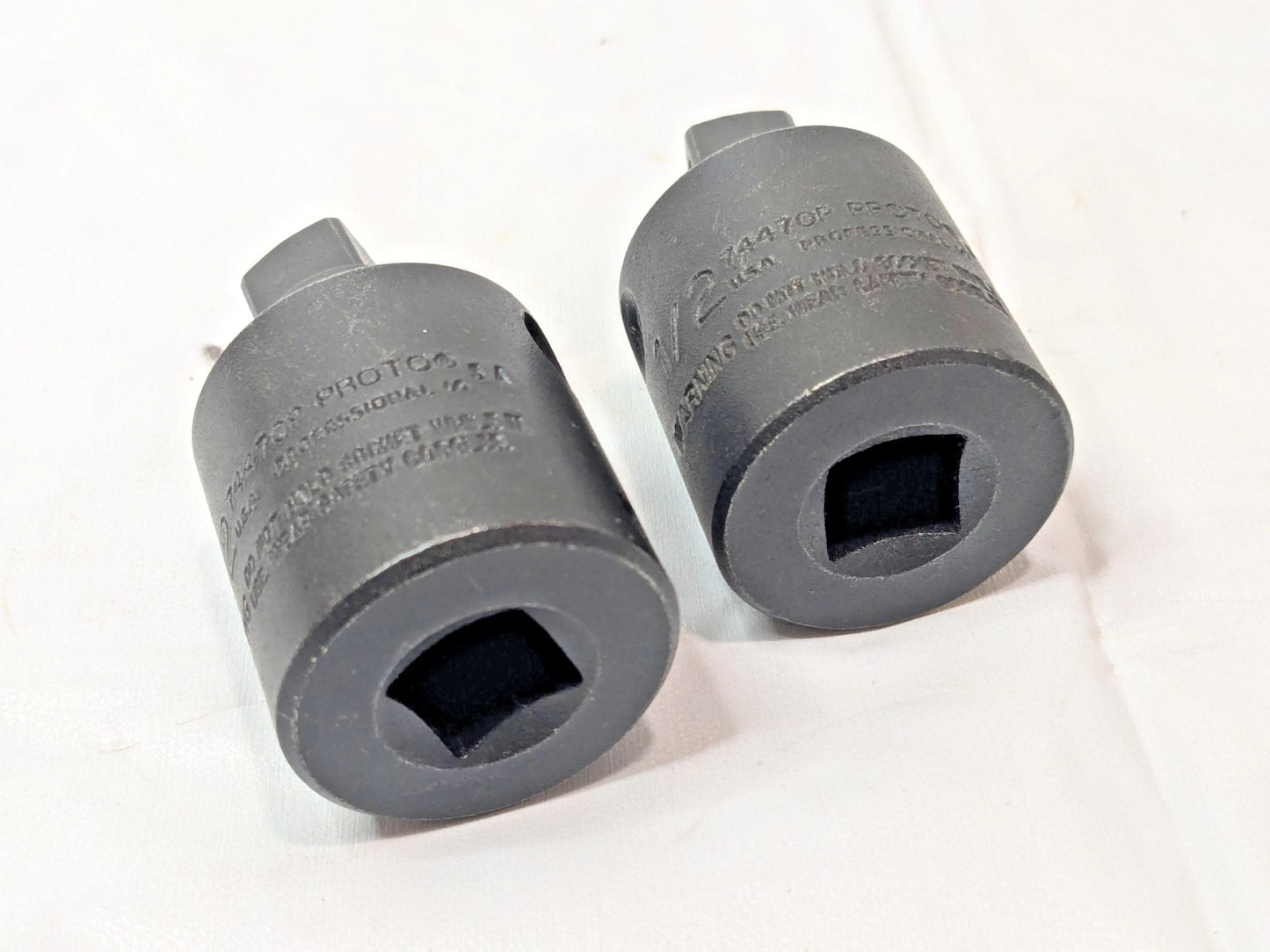 LOT of 2 Proto 1/2" Drive Impact Universal Joints J74470P