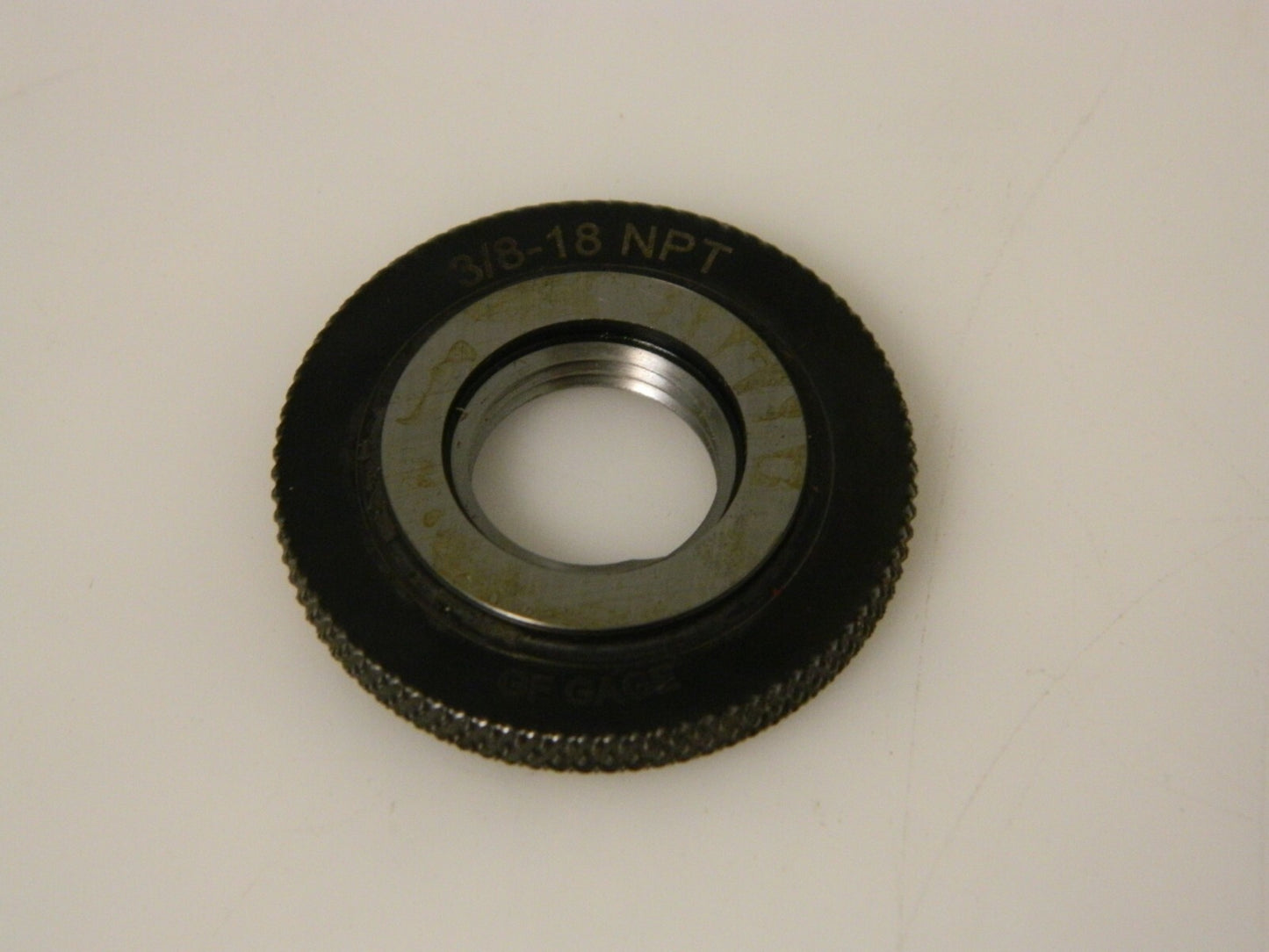 GF Gage 3/8" 18 Thread Class L1 Ring Pipe Thread Gage T037518NK