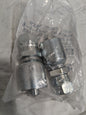 PARKER 2pk Hydraulic Hose Female BSP Swivel Fitting0.375" ID 6 mm 3/8-19 KP