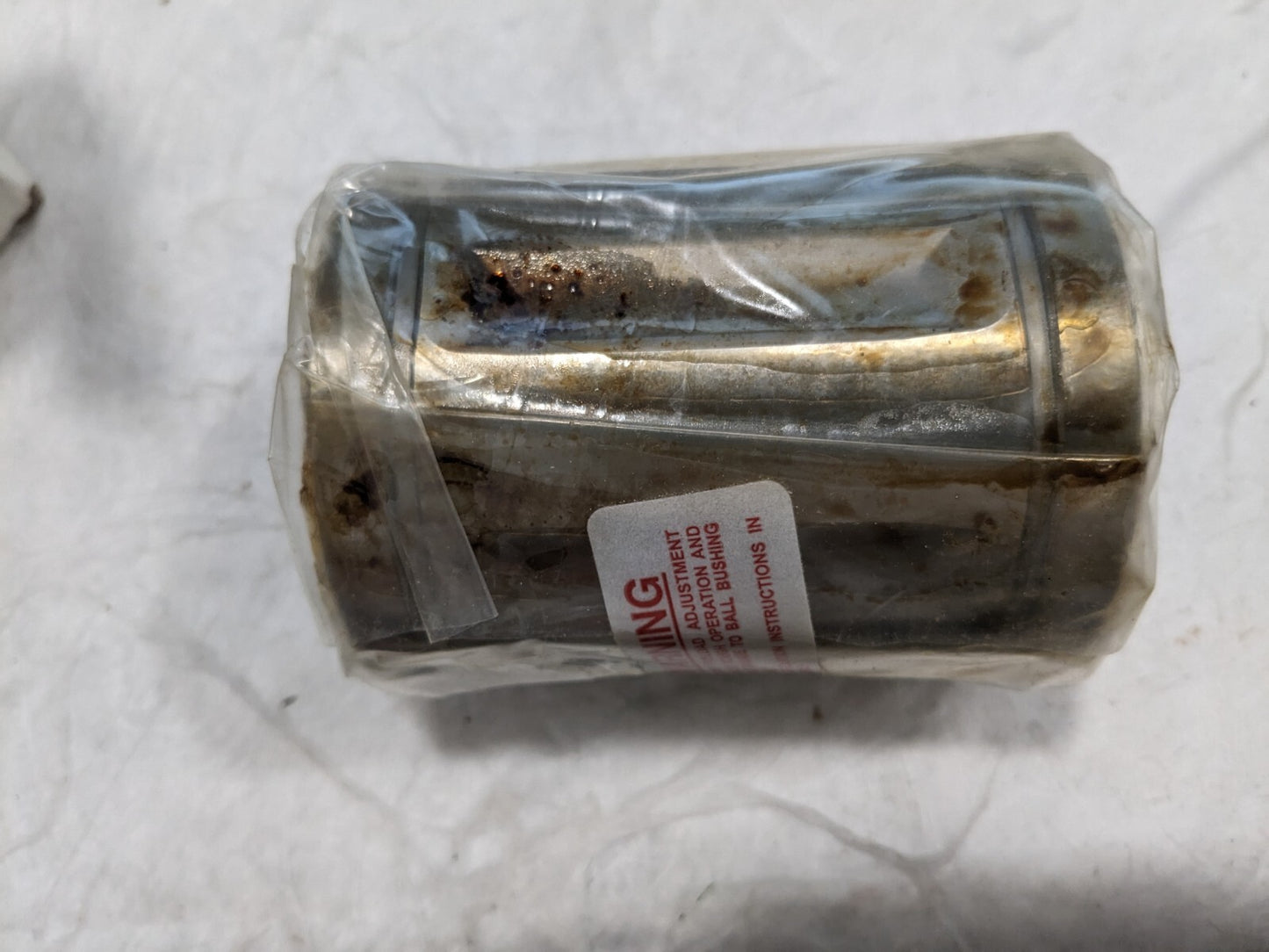 THOMSON INDUSTRIES 2"Inside Diam Open Linear Bearing1100 Lbs DynamicCapacit