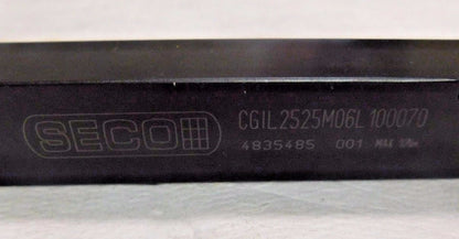 Seco Indexable Grooving Toolholder 0.7087" DOC External Left Hand 27669