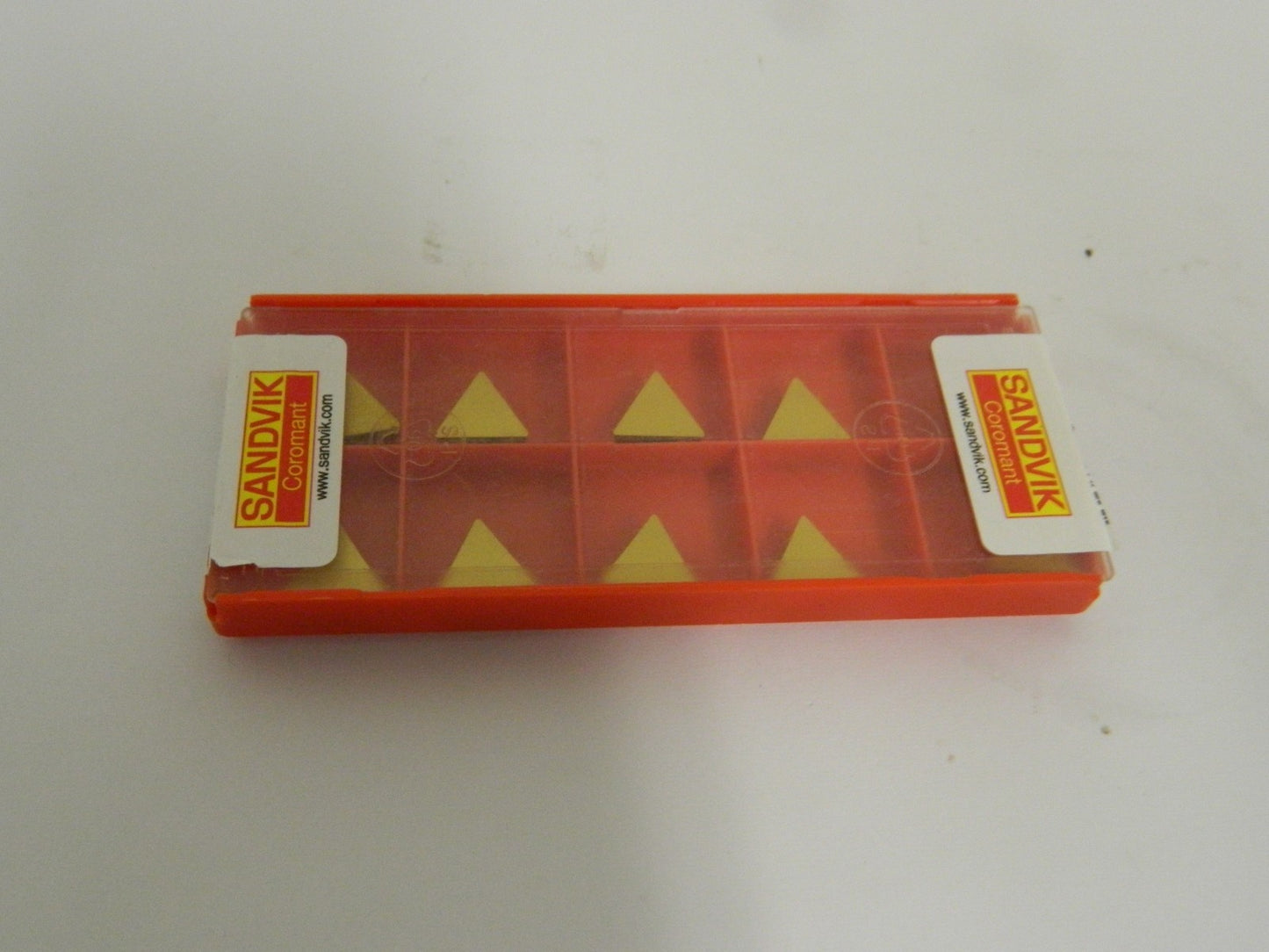 Sandvik  #37325438 TPG221 Carbide Turning Inserts Qty. 10