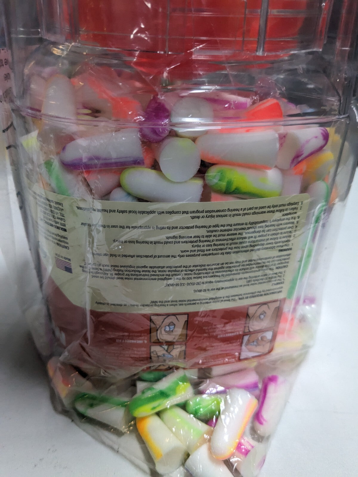 Moldex Earplug Dispenser approx 250 pairs One Touch damaged 6644