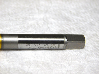 OSG Cobalt Thread Forming Bottoming Tap 7/16-14 UNC 3-5/32OAL Qty-2 1400139205