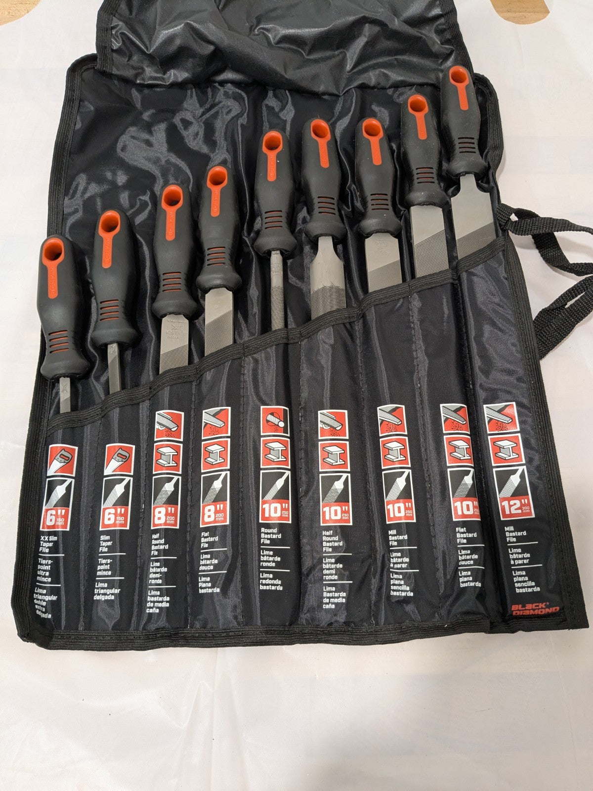 Nicholson File Set: 9 Pc, American 22030HNNN