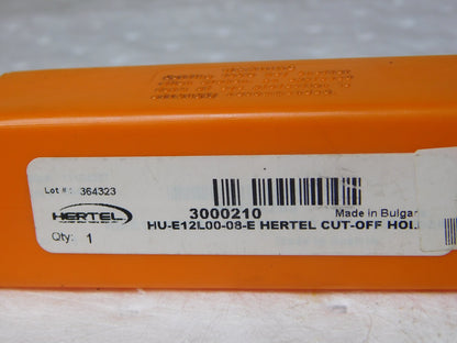 Hertel Indexible Grooving Cutoff Toolholder 12mm Max DOC 1/2 Shk Dia  3000210