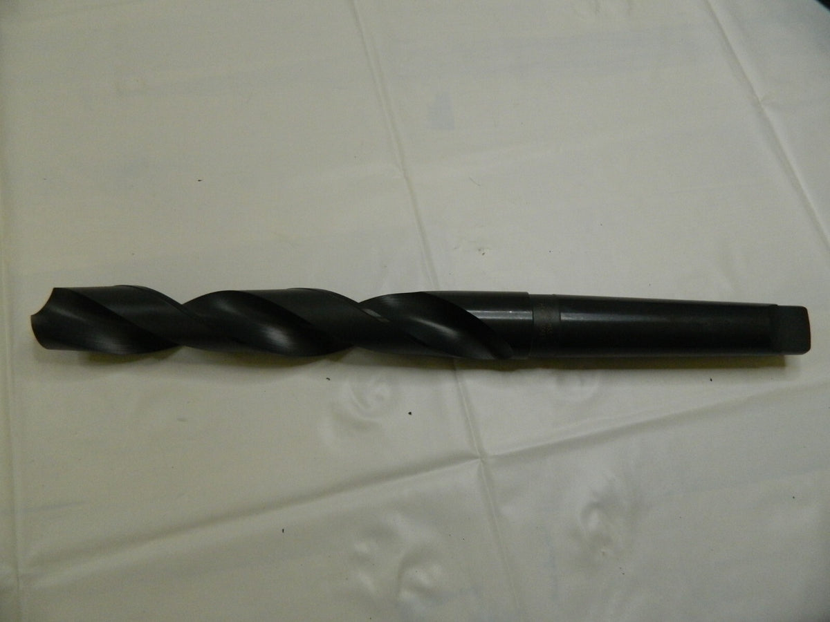HERTEL Taper Shank Drill Bit: 1.3281 4MT, 118 ° HSS 89323612