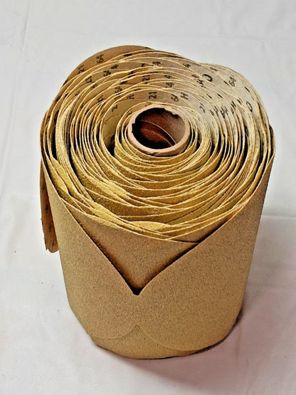 SIA Abrasives Aluminum Oxide 6" Dia PSA Disc Roll 80 Grit QTY100 878926050080