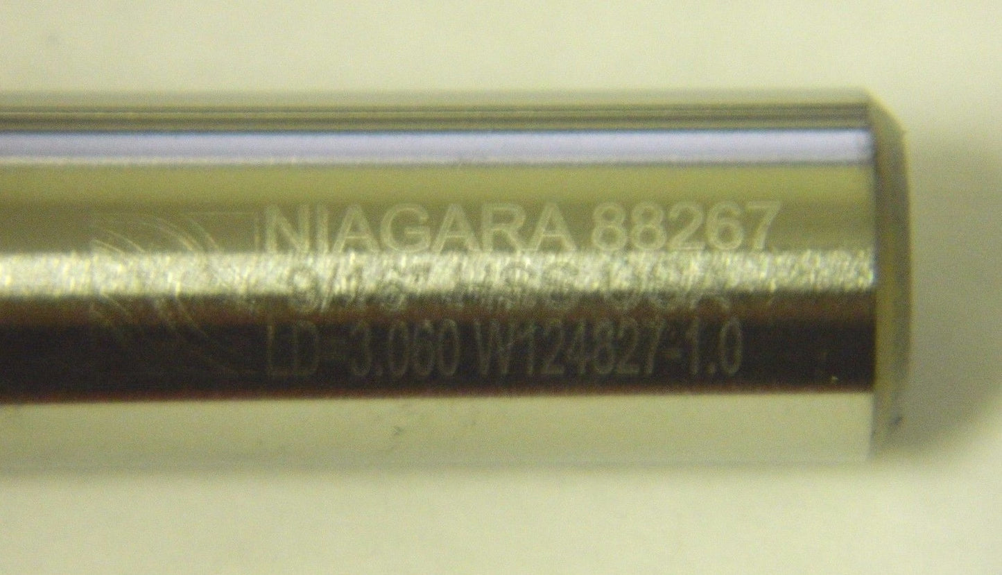 Niagara Cutter N88267 9/16" 4Fl Single End Square End Mills Lot of 2 USA