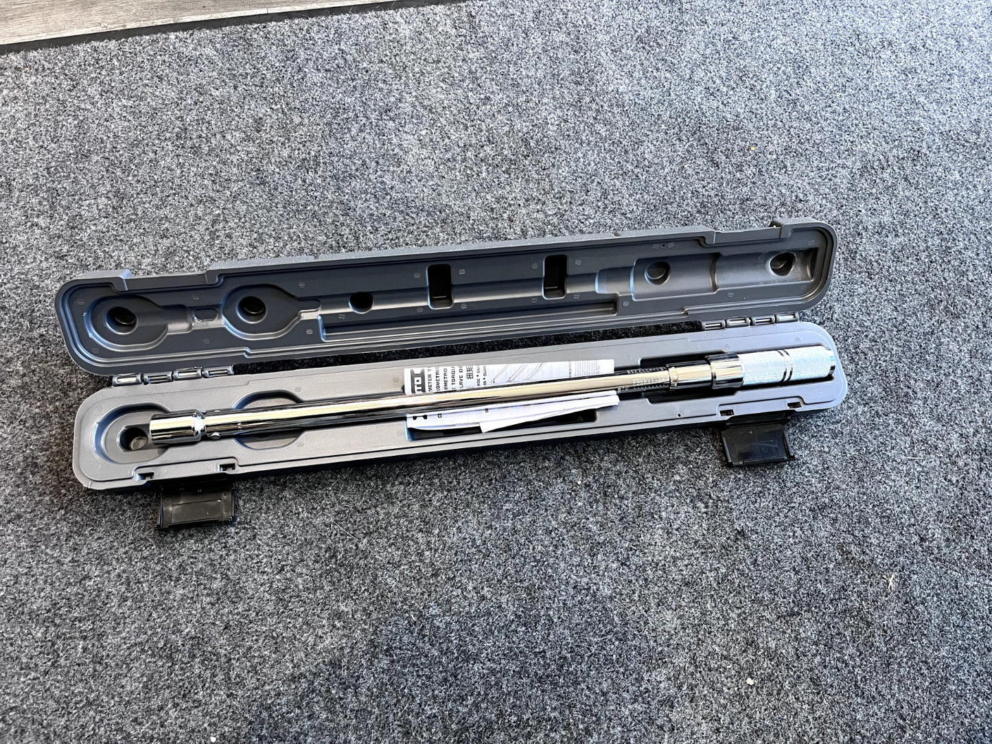 Proto Interchangeable Head Torque Wrench Assembly: 3 Nm, 26'' OAL