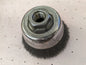 OSBORN Cup Brush: 3-1/2" Dia, 0.006" Wire Dia, Steel, Crimped 0003204000