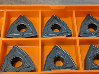 HERTEL Turning Insert 10pk: WNMG 433ENHMR HC125T, Carbide 1000659