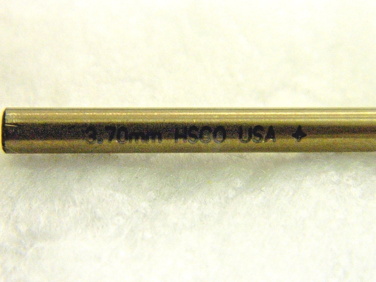 Cleveland Cobalt Screw Machine Drill Bits RH 3.70 mm 135° Qty 22 C14823