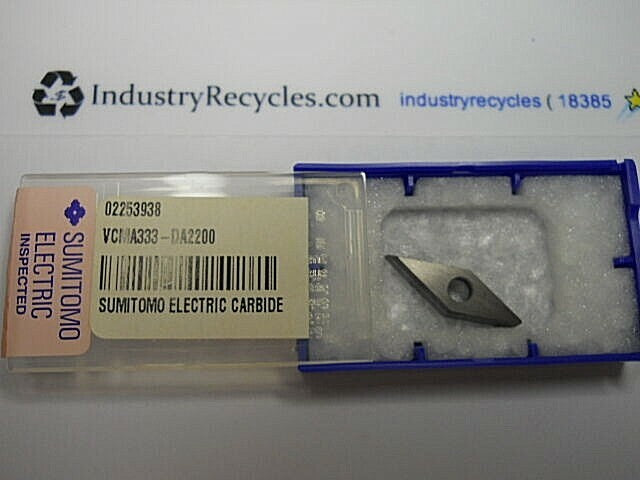 Sumitomo VCMA333 Grade DA2200 Polycrystalline Diamond  Turning Insert 02253938
