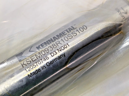 Kennametal Replaceable-Tip Drill 0.938"DIA 10XD SEAT #4 KSEM0938R10SS100 1729929
