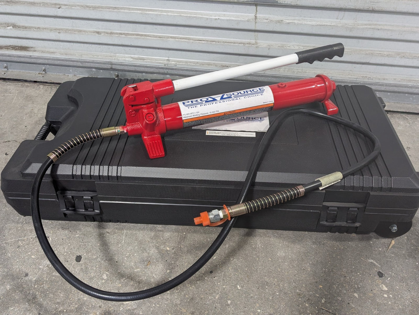 Pro Source Hydraulic Maintenance Repair Kit 10 Ton Capacity 10,000 PSI Max.