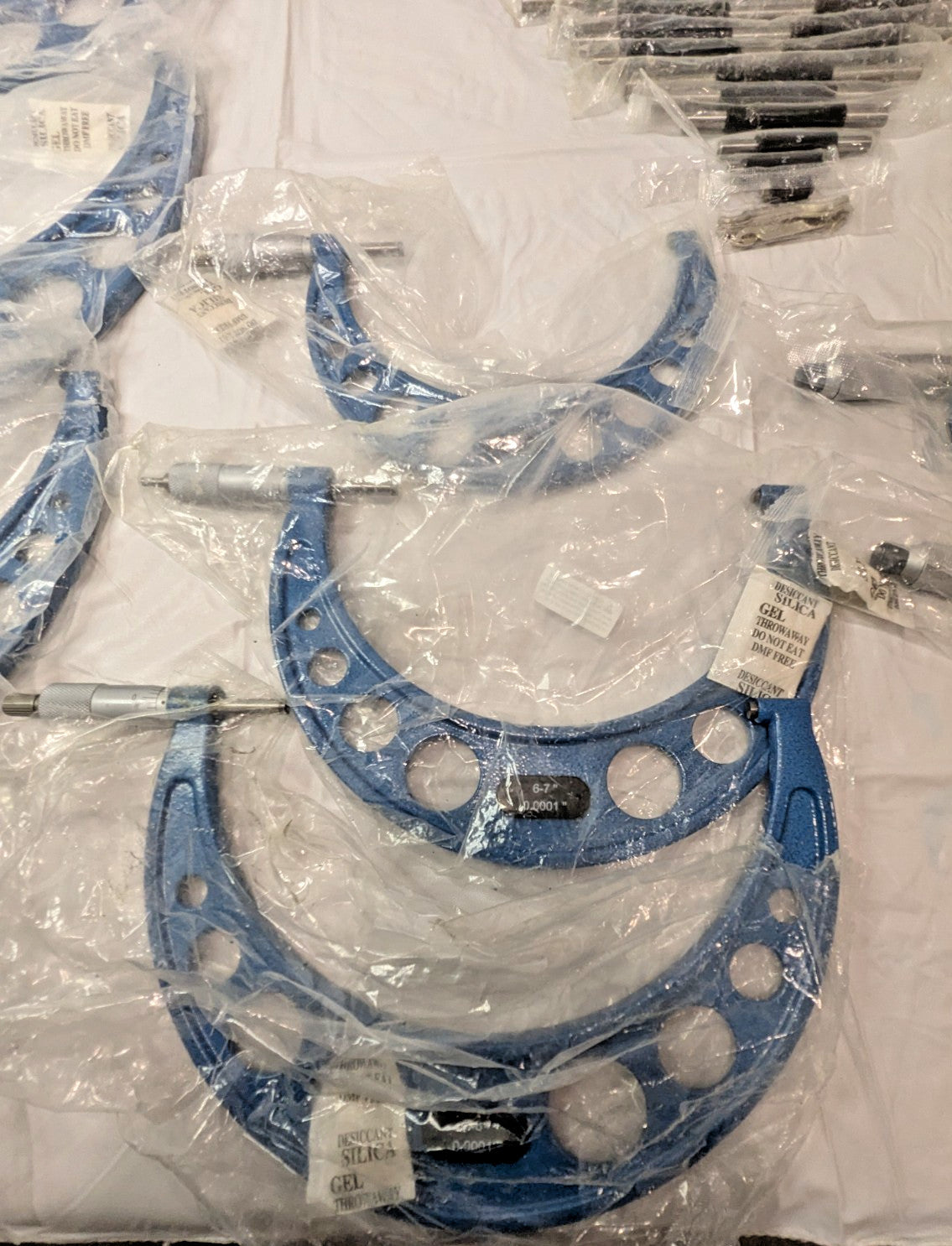 Fowler 9 Piece Outside Micrometer Set 0 - 12" Range 52-215-012-1 PARTS/REPAIR