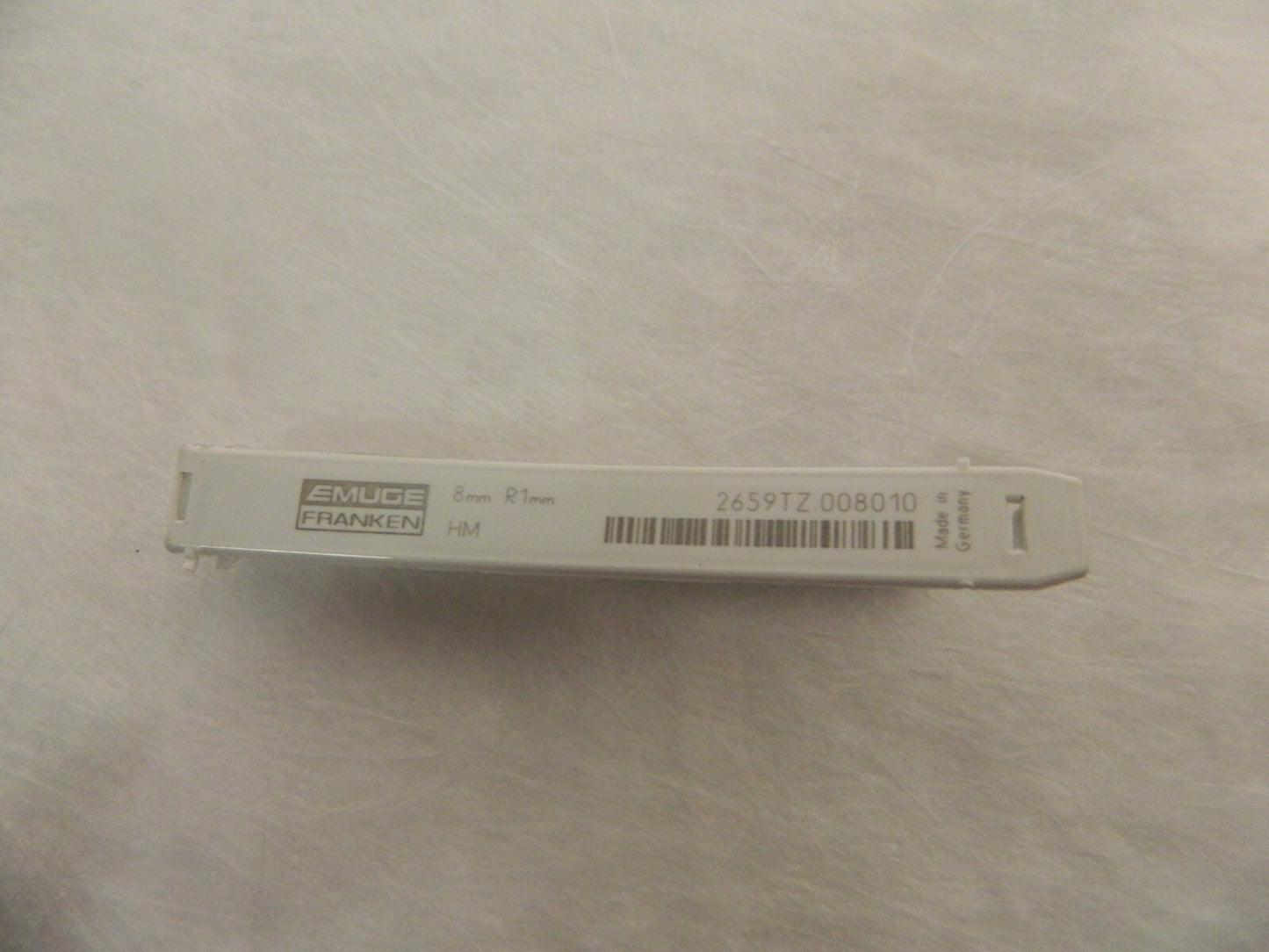 Emuge 8mm Dia Fine Pitch 19mm LOC 4 Fl Carbide Roughing End Mill 2659TZ.008010