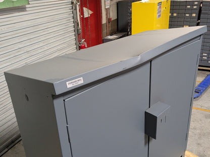 Durham Heavy-Duty Job Site Storage Cabinet 3-Shelf 64 x 24 x 62 Scratch N Dent