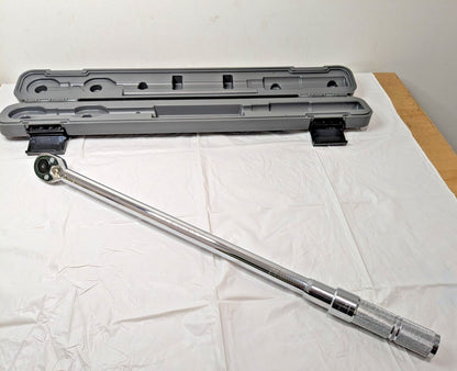 Proto 1/2" Drive Micrometer Torque Wrench 27-1/8" OAL X 50 to 250 Ft/Lb J6014C