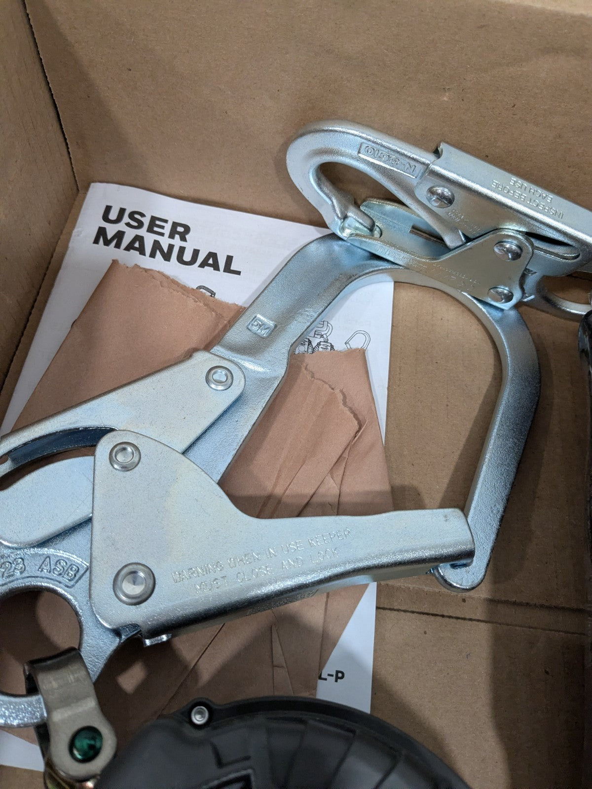 Miller Fall Limiter: 420 lb, 11.000' Line MTL-OHW1-01/11FT