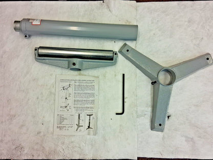Vestil Heavy-Duty Roller Support 1760Lb Capacity STAND-H-HP