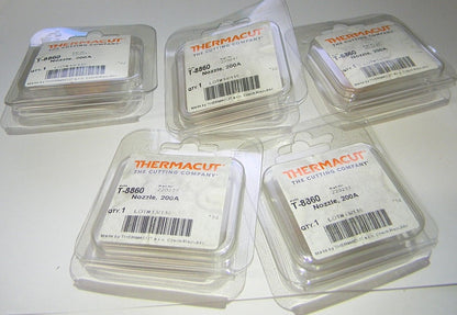 Thermacut High Speed Nozzles 200 AMP 220237 Qty 5  T-8860