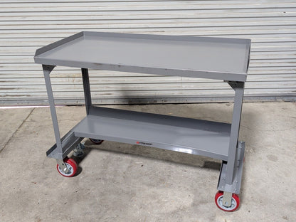 Little Giant Heavy Duty Mobile Work Bench 48" W x 24" D x 36" H 3