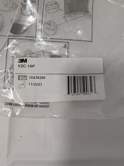 3M Face Shield Replacement Window Clear 6.75" High, 0.13" Thick 4 PCS 7000103812