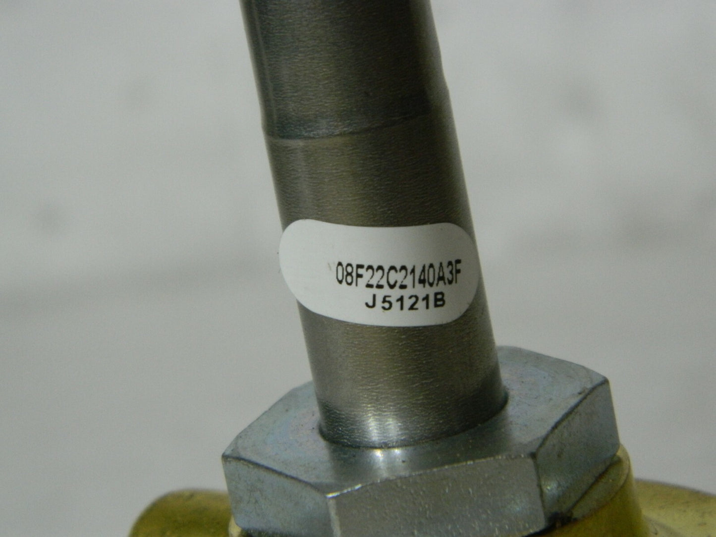 Parker 1/2" Port Brass Two-Way Piloted Diaphragm Solenoid Valve 08F22C2140A