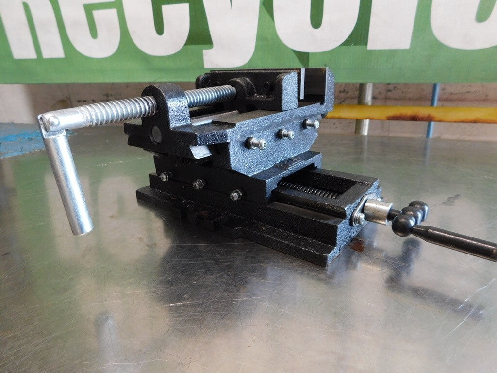 Cross Slide Drill Press Vise 5 1/16"Opening
