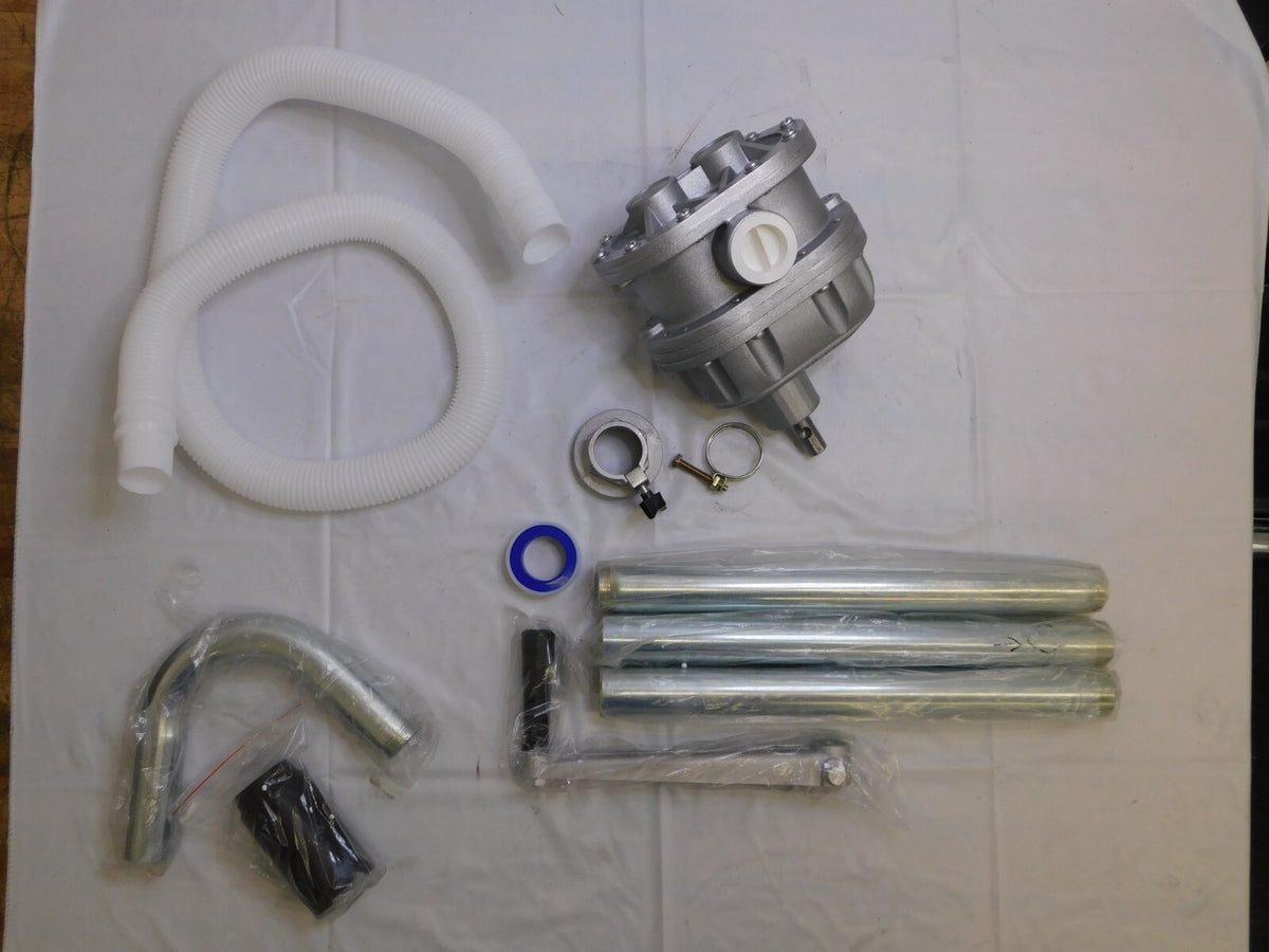 Pro-Grade Aluminum Hand Operated Rotary Pump 1-1/4" Outlet WS-PU-ROTA2-1 DAMAGE