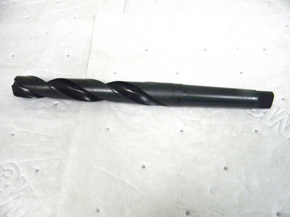 Morse Cutting Tools 4MT HSS Taper Shank Drill Bit 1-11/32 118º 14-3/8 L 10086