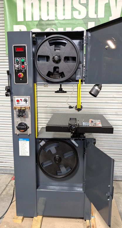 DAKE V-16 Vertical Bandsaw - 220/440V 3PH  2HP 987030  *Shipping Damage*
