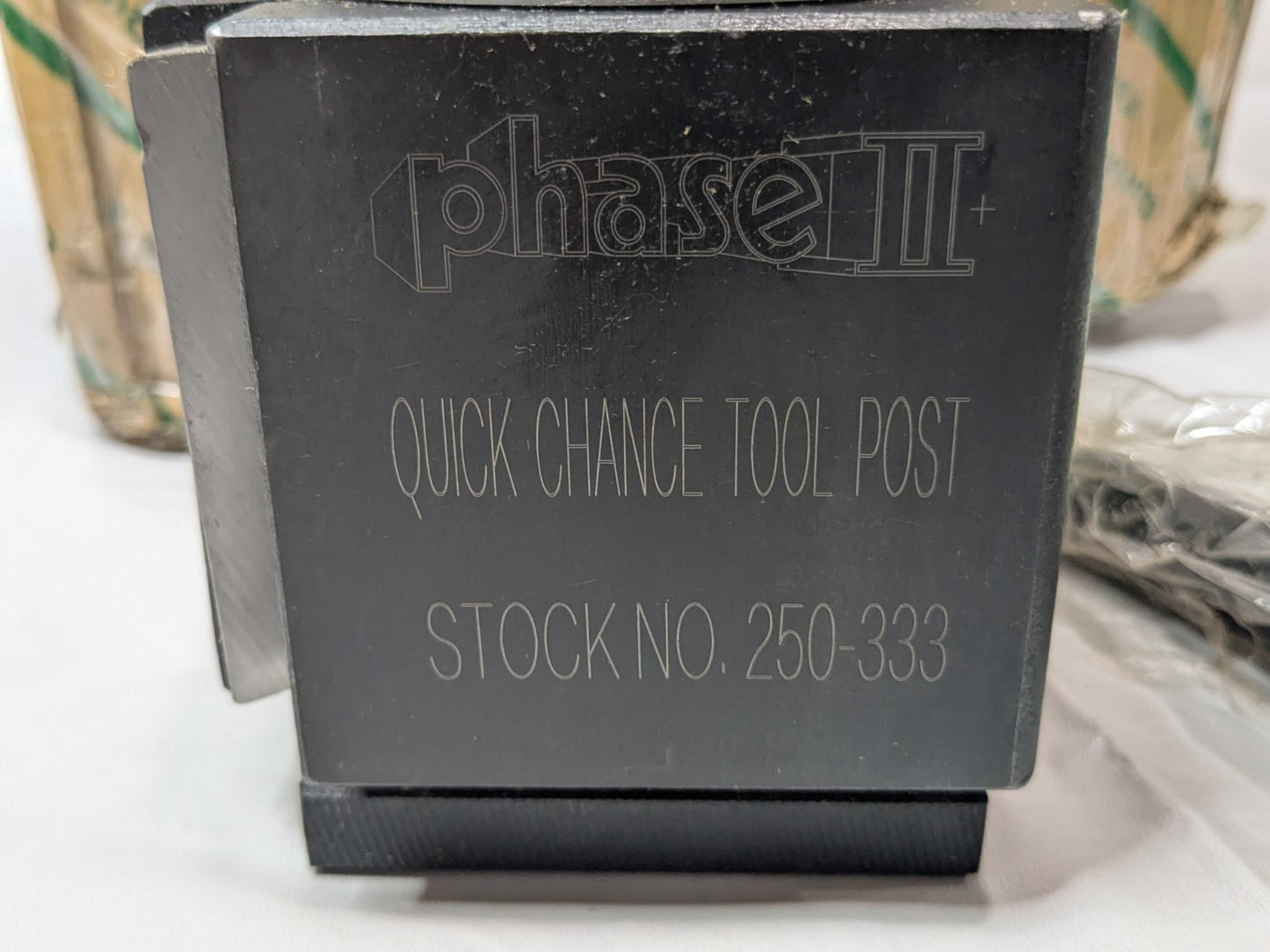 Phase II Tool Post Holder & Set for 13" to 18" Lathe Swing Series CXA 251-333
