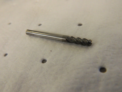 NIAGARA CUTTER Ball End Mill 3pk: 0.125" Dia 4 Fl Carbide 17004156